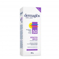 DERMAGLOS SOLAR F50 EFECTO SECO X180 ML 