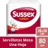 SUSSEX SERVILLETAS CLASICA X80U.