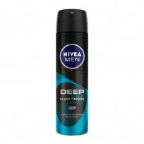 NIVEA DEO MEN X150ML DEEP BLACK CARBON BEAT