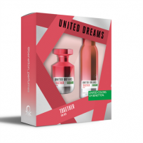 BENETTON UNITED DREAMS TOGETHER FOR HER SET X80 + DEO