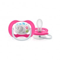 AVENT CHUPETE ULTRA AIRE DE 6 A 18 MESES ANIAMLES ROSA X1 U