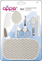 APPER SET CUIDADO PARA BEBES (5 PIEZAS + ESTUCHE)