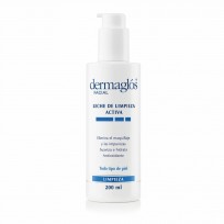 DERMAGLOS FACIAL LECHE DE LIMPIEZA  ACTIVA X200ML