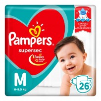 PAMPERS SUPERSEC X26 M        