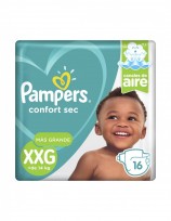 PAMPERS CONFORT SEC X16 XXG   