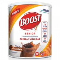 BOOST CHOCOLATE LATA POLVO FUERZA Y VITALIDAD X370 G