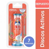 PATO PURIFIC DISCOS ADHESIVOS PARA INODORO X6 TROPICAL