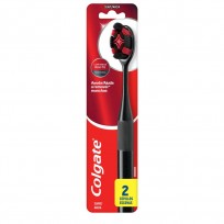 COLGATE CEPiILLO LUMINOUS WHITE CHARCOL X2U.