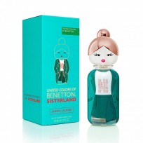 BENETTON SISTERLAND GREEN JASMINE EDT X80