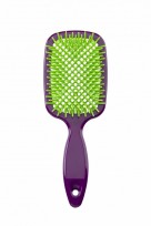 DOMPEL CEPILLO FAVO CUADRADADO PURPLE Y VERDE
