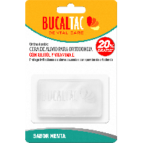 BUCAL TAC CERA ORTODONCIA C/SABOR MENTA