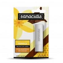 SANACUTIS BALSAMO LABIAL CON MANTECA DE CACAO VAINILLA 