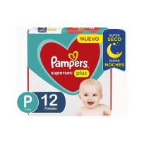 PAMPERS SUPERSEC PLUS X12 P   