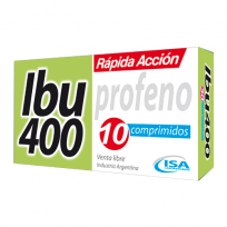IBUPROFENO 400 RAPIDA ACCION COMP X 30