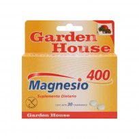GARDEN HOUSE MAGNESIO 400MG CMX30