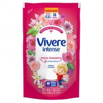 VIVERE SUAVIZANTE CONCENTRADO DOYPACK X1L. MIMOS FLORALES