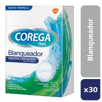 COREGA TABS X 30 LIMPIADOR DE PROTESIS DENTALES