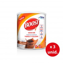 Boost en polvo Sabor Chocolate x 370 gr KIT X3U