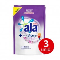 ALA MATIC DP X800 LIQUIDO VIOLETA FLORAL X3