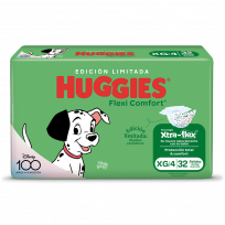 HUGGIES FLEXI COMFORT TALLE XG. x32u