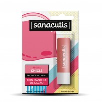 SANACUTIS BALSAMO LABIAL CON MANTECA DE CACAO CHICLE   