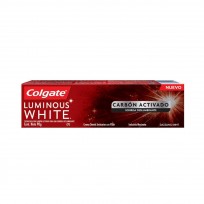 COLGATE DENTIFRICO X90 LUMINOUS WHITE CARBON ACTIVADO