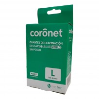 CORONET GUANTES NITRILO X10 L 