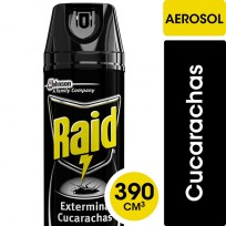 RAID X390 EXTERMINADOR DE CUCARACHAS NEGRO