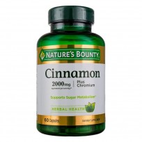 NATURES BOUNTY CINNAMON X60 CÁPSULAS