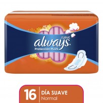 ALWAYS X16 PROTECCION PLUS CON ALAS SUAVE