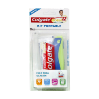 COLGATE KIT PORTABLE TOTAL12