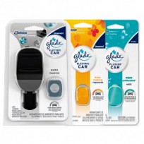 GLADE AUTO KIT APARATO + 2 REPUESTOS FRAGANCIAS A ELECC