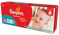 PAMPERS SUPERSEC X40 G        
