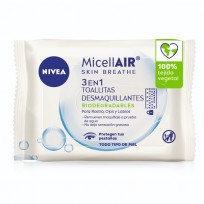 NIVEA TOALLAS DESMAQUILLANTES MICELAR X25