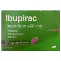 IBUPIRAC IBUPROFENO 400MG CAPS BLAND X24