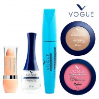 MODO DE USO:
Aplicá el polvo con una brocha en la zona T.

1. Máscara de pestañas Full Impact Negro

1. Corrector cremoso barra

TONO: BEIGE

Cubre imperfecciones y resalta rasgos de tu cara. Larga duración y de fácil aplicación.
Apto para todo tipo de piel.
Gran cobertura de imperfecciones, fácil aplicación.
Contenido: 4,5gr.

MODO DE USO:
Pintá tres puntitos debajo de tus ojos y esparcilos con suaves movimientos del dedo.

1. Rubor Blush Princesa
Da un color fantástico a tus mejillas por mucho más tiempo con tonos cálidos y fríos. Acabado natural de larga duración.
Apto para todo tipo de piel.
Contenido: 4gr.
Aplica el rubor según la forma de tu cara. Cuadrada, redonda, alargada, en forma de corazón.

1. Esmalte Fantastic Ejecutivo Francés 03

COLOR: EJECUTIVO FRANCES
¡Ser fantástica es cuestión de actitud! Más de 90 tonos para dar color a lo mejor de cada una! Tonos vibrantes, divertidos y a la moda. Descubrí su pincel plano para obtener un resultado más profesional con una aplicación más sencilla. 
Contenido: 10ml.

MODO DE USO:

Aplicá una capa de la base endurecedora Super Fantastic, luego el color que más te guste y para finalizar utilizá el top coat efecto gel Super Fantastic para un acabado brilloso y de una mayor duración.