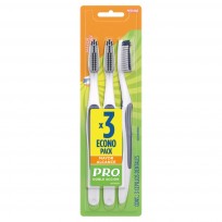 PRO CEPILLO DOBLE ACCION ECONOMIC PACK X 3 U