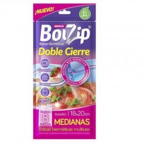 BOLZIP BOLSA HERMETICA X8U MEDIANA