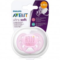 AVENT CHUPETE 6 A 18 ULTRA SOFT NENA