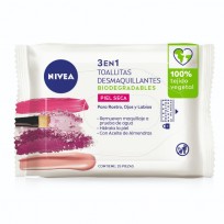 NIVEA VISAGE TOALLAS DESMAQUILLANTES SUAVE PIEL SECA