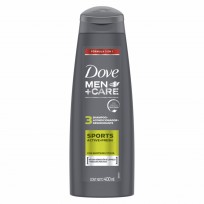 DOVE SHAMPOO X400ML MEN SPORTS ACTIVE FRESH       