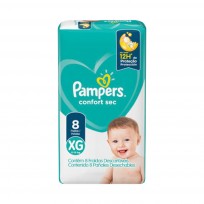 PAMPERS CONFORT SEC MAX X8 XG 