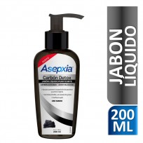 ASEPXIA JABON LIQUIDO CARBON X200