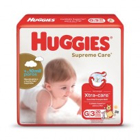 HUGGIES SUPREME CARE TALLE GRANDE X20 UN 