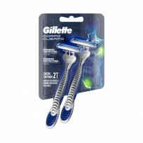 GILLETTE CUERPO MAQUINA DE AFEITAR DESECHABLE X2 UNIDADES. 