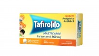 TAFIROLITO 160 MG MASTICABLE X 20 COMP