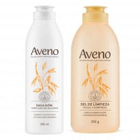 AVENO KIT BASICO FACIAL Y CORPORAL 