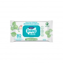 ALGABO BABY TOALLITAS HUMEDAS NATURAL X80U