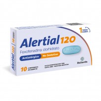 Alertial 120 mg x10 Comprimidos Recubiertos