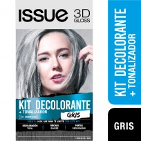 ISSUE KIT DECOLORANTE + TONALIZADOR GRIS  